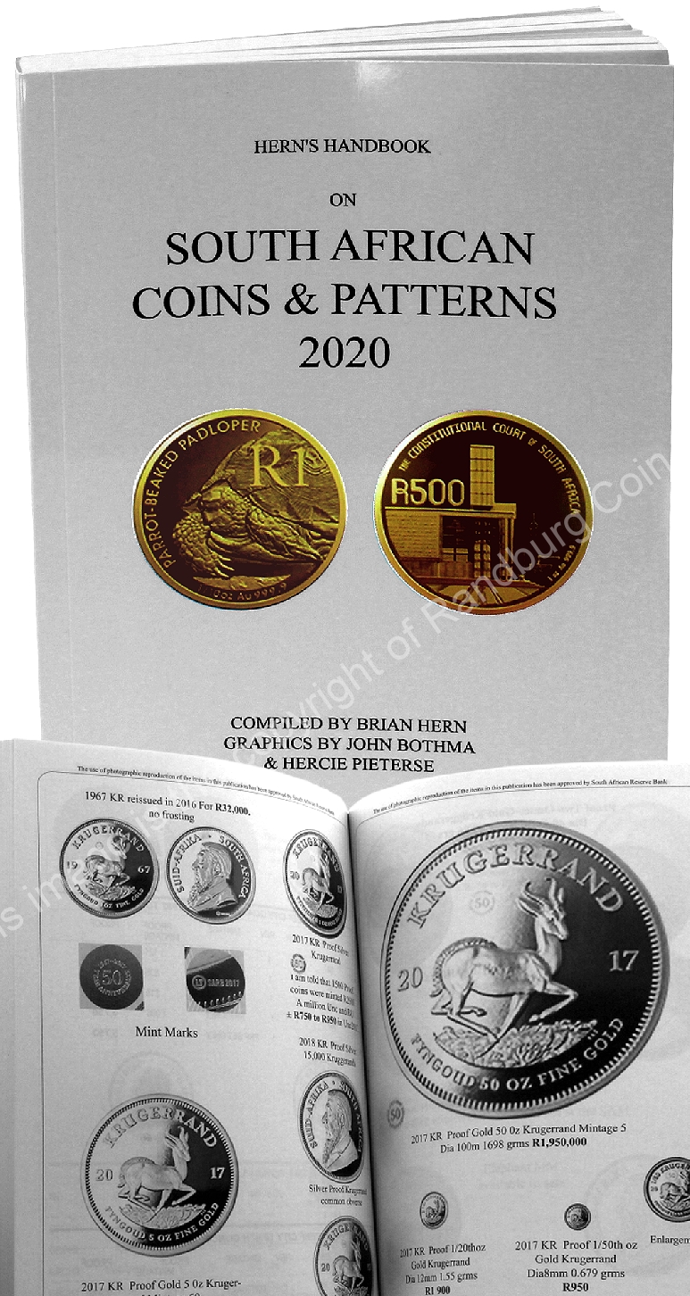 Promotion 2020 Brian Hern South African Coins & Patterns Catalogue